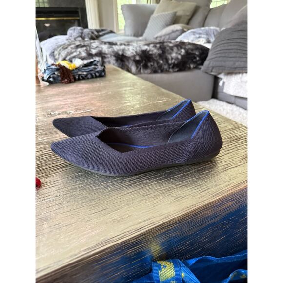 Rothy’s The Point Maritime Navy Flats sz 10.5 EUC - Picture 3 of 7